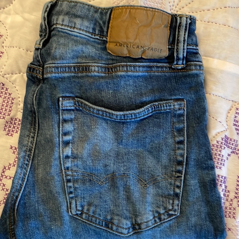 American Eagle NE(X)T LEVEL FLEX Slim Straight Jeans W28 L30